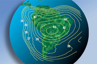 Telstar 8 footprint map - cliquer pour voir une image plus large